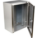 CANFORD ES46662116/S ARMOIRE MURALE IP66, 16U, rack entier, prof.210, profiles prof.100mm, SS 304L