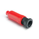 PORTE-FUSIBLE 20mm Capot isolant, rouge