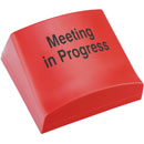CANFORD GLOBE POUR SIGNES LUMINEUX rouge, "Meeting in progress"