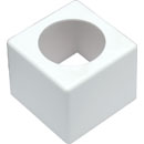 CANFORD BADGE DE MICRO carré, blanc, imprimé 2 couleurs, détails à spécifier