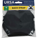 URSA STRAPS BACK STRAP BRETELLES DORSALES Medium, tour de poitrine 90-101cm, noir