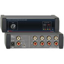RDL EZ-ADA4 AMPLI DE DISTRIBUTION AUDIO stéréo, 1x4, 10x RCA, contrôle de gain, adaptateur secteur UK