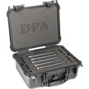 DPA 5006-11A KIT MICRO Surround, 3x 4006A, 2x 2011A, avec malette Peli