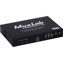 MUXLAB 500760-RX-KVM EXTENDER VIDEO récepteur, HDMI sur IP, 4K/60, portée 100m