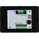 MUXLAB 500817 ECRAN TACTILE LCD 5", TCP/IP/UDP/Telnet/RS232/IR, PoE, noir