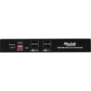MUXLAB 500800-RX EXTENDER VIDEO récepteur, KVM HDMI sur IP, PoE, 4K/60, portée 100m
