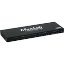 MUXLAB 500445 SWITCH MULTIMEDIA HDMI 6x1, 3x HDMI, 1x DisplayPort, 1x USB-C, 1x VGA, RS232, IR