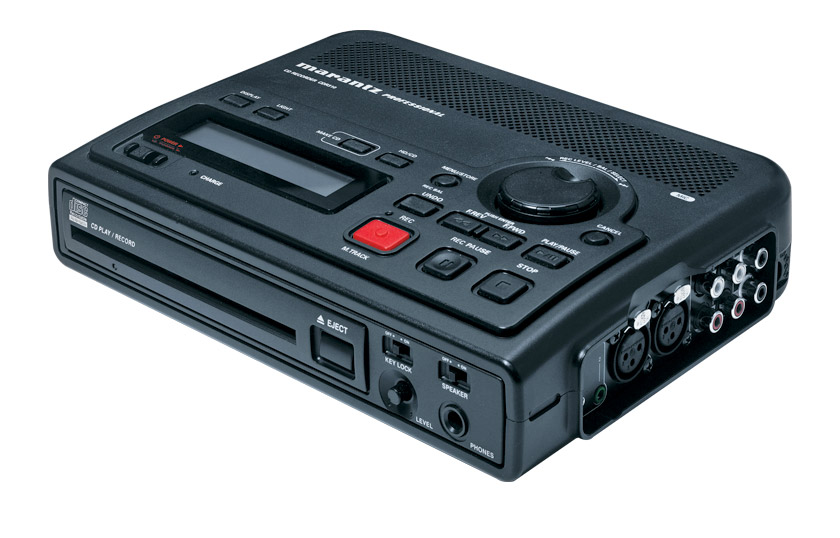 MARANTZ CDR 310 ENREGISTREUR CD PORTABLE entrée XLR, phantom, entrée