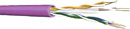 DRAKA CATEGORY 6 CABLE U/UTP (UC400 23) LFH Dca (s2 d2 a1), Slimline, violet, boîte de 305m