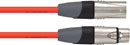 CANFORD CONNECT CABLE XLR3F-XLR3M-HST-0.5m, rouge