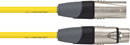 CANFORD CONNECT CABLE XLR3F-XLR3M-HST-0.5m, jaune