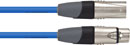 CANFORD CONNECT CABLE XLR3F-XLR3M-HST-0.5m, bleu