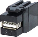 TUK KEYSTONE COUPLEUR USB 2.0 femelle A vers femell A, noir