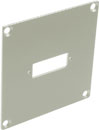 CANFORD PLAQUE DE CONNEXION MODULAIRE UNIVERSAL 1x découpe SC coupleur fibre optique, gris clair