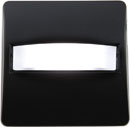 CANFORD SIGNE LUMINEUX LED plaque noire, LED blanche