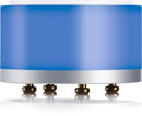 YELLOWTEC YT9205 LITT 50/22 haut.22 MODULE LED bleu, diam 51mm, haut.22mm, argent/blue