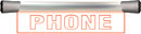 SONIFEX LD-40F1PHN SIGNE LUMINEUX LED/PLEXI, LED, une inscription, affleurant, 400mm, 
