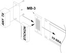 RDL MB-3 KIT DE MONTAGE pour module Stick-On/TX