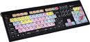 LOGICKEYBOARD QWERTY PC ASTRA clavier rétroéclairé QWERTY, USB, Avid Pro Tools