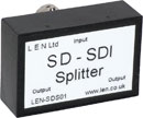 LEN LSDS01 SPLITTER VIDEO passif, 1x2, 3x BNC, SD SDI