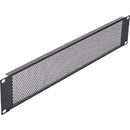 CANFORD RACKVENT PANNEAU DE VENTILATION 2U, acier, perforé, peinture noire