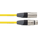 CANFORD CONNECT CABLE XLR3F-XLR3M-HST-1m, jaune