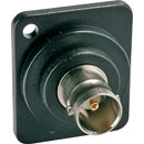 SERIE-D EMBASE BNC 75ohms, dos-à-dos, noire