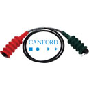 CANFORD - CÂBLES CAMÉRA FIBRE OPTIQUE HYBRIDES PRÉ-ASSEMBLÉS - SMPTE311M - Connecteurs Lemo et câble Canford TPE flexible 9,2mm