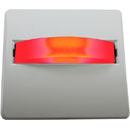 CANFORD SIGNE LUMINEUX LED plaque blanche, LED rouge