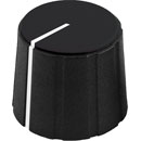 SIFAM S211-006 BOUTON COLLET diamètre 21.5mm, fixation 6mm, noir