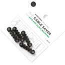 BUBBLEBEE CABLE SAVER pour micro cravate, pack de 4, noir