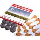 RYCOTE 065521 OVERCOVERS FIXES MICRO ADHESIFS Stickies et Overcovers fourrure, gris, 1 pack de 30+6