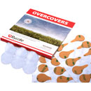 RYCOTE 065527 OVERCOVERS FIXES MICRO ADHESIFS Stickies et Overcovers fourrure, blanc, 1 pack de 30+6