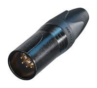 NEUTRIK XLR NC7MXX-B FICHE MALE