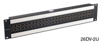 CANARE 26DV-2U DVJW PANNEAU DE CONNEXION VIDEO