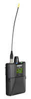 SHURE P9RA EMETTEUR CEINTURE POUR SYSTEME EAR MONITOR PM900  596-632MHz, pour canal 38, sans casque
