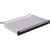 CANFORD BOITIER RACK 1U, 230mm de prof., face arrière préperforée, noir