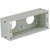 CANFORD BOITIER RACK DEMI LARGEUR 2U, prof. 100mm, gris clair