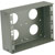 CANFORD BOITIER RACK DEMI LARGEUR 4U, prof. 100mm, gris foncé
