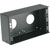CANFORD BOITIER RACK DEMI LARGEUR 3U, prof. 100mm, noir