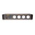 EMO E625 DISTRIBUTEUR SECTEUR 4x prises UK 13A avant, 1x prise UK 13A arrière