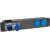 EMO C612S DISTRIBUTEUR SECTEUR entrée IEC 16A, 2x Schuko, 16x IEC 6A et 2x prises UK 13 (arr.)