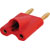 REAN NYS508-R DOUBLE CONNECTEUR 4mm, rouge