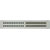 CANFORD PANNEAU DE CONNEXION MUSA HD/GPO, 2x 12 MUSA HD + 2x 12 jacks GPO, gris clair
