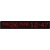WHARTON 450A.05.R.S HORLOGE 50mm affichage rouge, mural