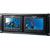 RUIGE TLS700NP-2 ECRAN LCD RACK 2x 7", 4:3/16:9, 1x CVBS, 1x YPbPr, entrée/sortie, par écran