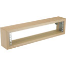 CANFORD RACK MURAL EN BOIS 2U, ES4140802/B, prof.82 mm, hêtre