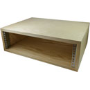 CANFORD ES4153803/A CAISSON RACK A POSER 3U prof.380mm, frêne