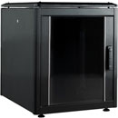 LANDE ES3626812/B-L ARMOIRE RACK 12U, larg.600, prof.800, noir, assemblée