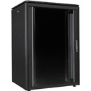 LANDE ES3628622/B-L ARMOIRE RACK 22U, larg.800, prof.600, noir, assemblée